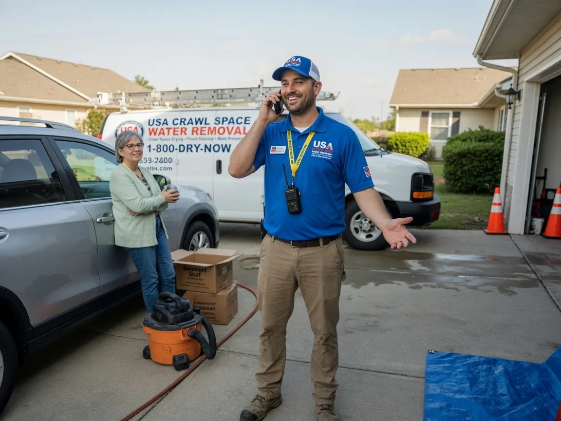 Crawl Space Water Removal Hawley, TX FAQs